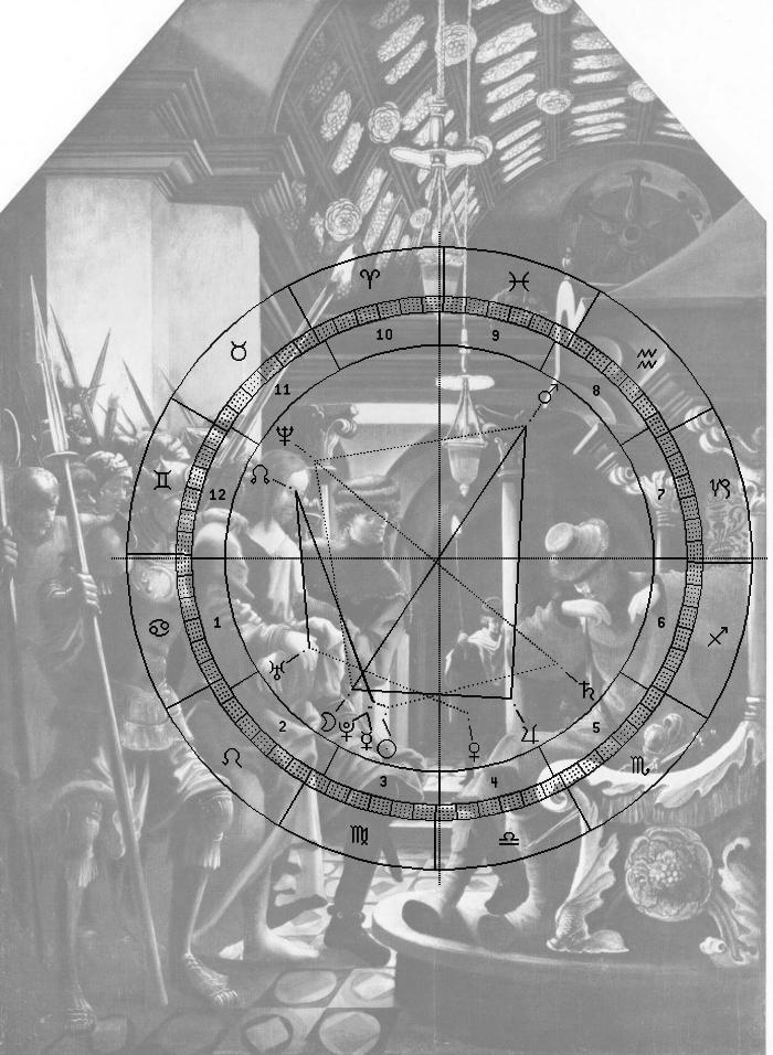 Altdorfer, Jesus vor Kaiphas, Horoskop-Uhr 0867